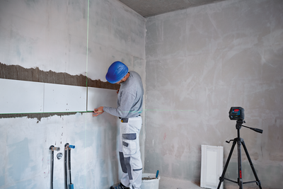 Bosch GCL 2-50 G Krysslaser m. Lodpunkter Grön Inkl Stativ