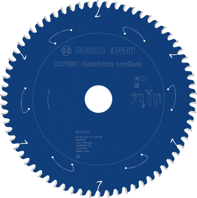 Bosch EXPERT Aluminium Sågklinga 216x2/1,4x30mm 66T