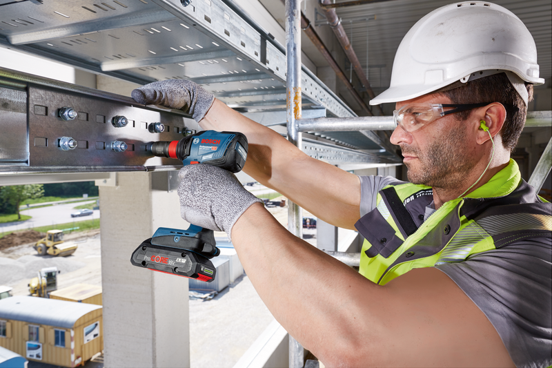 Bosch GDX 18V-210 C Mutter-/Slagskruvdragare 18V (2x5,0Ah)