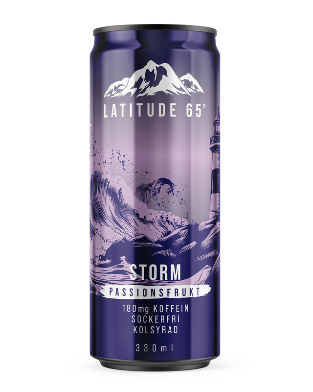 Latitude 65 Storm 24x330ml Passionsfrukt