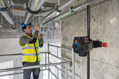 Bosch GCL 12V-50-22 CG Krysslaser m. Lodpunkter Grön 12V (1x2,0Ah)