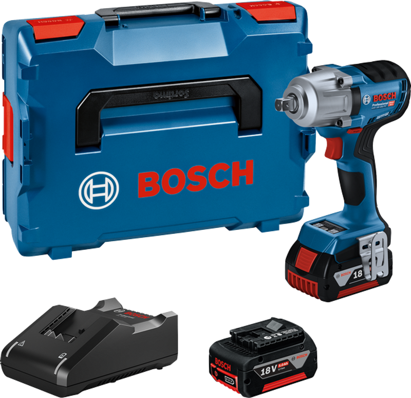 Bosch GDS 18V-450 PC Mutterdragare 18V (2x5,0Ah)