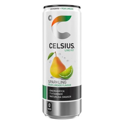 Celsius Pear Limeade 355ml