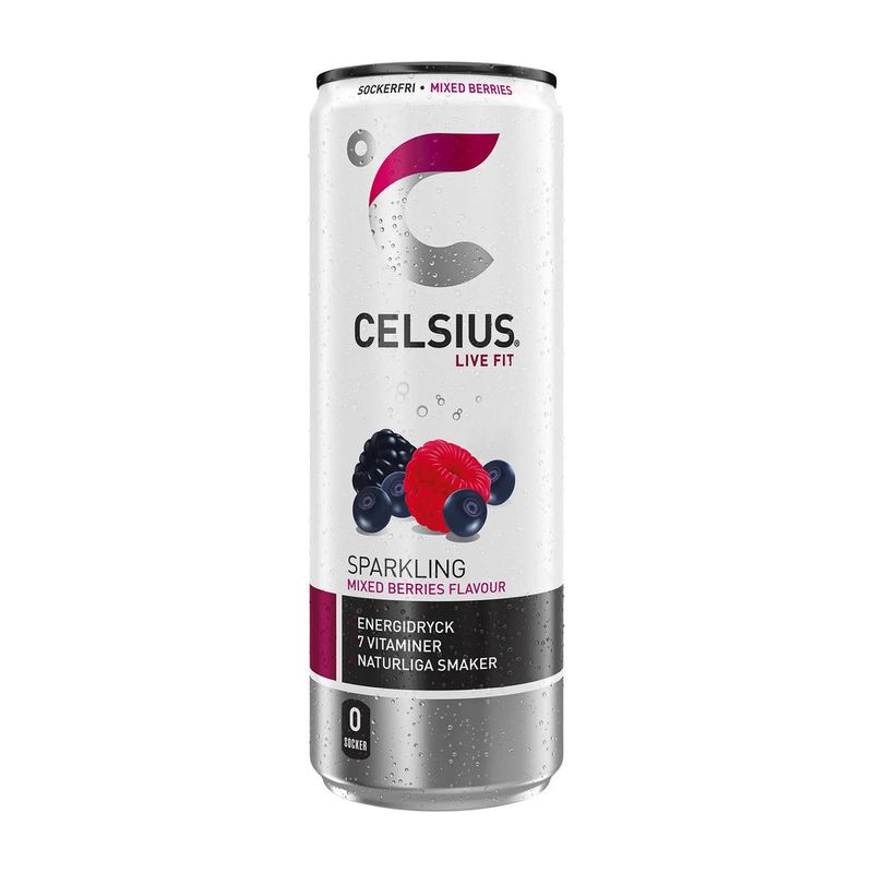 Celsius Mixed Berries 355ml