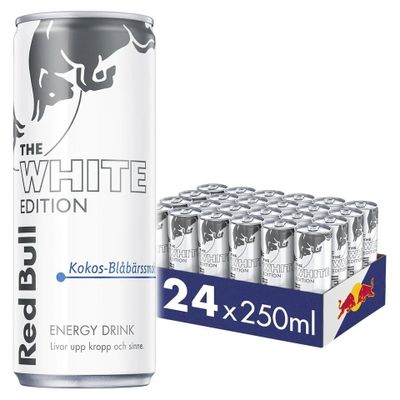 Red Bull White Edition 24x250ml Kokos/Blåbär