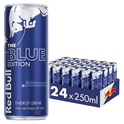 Red Bull Blue Edition 24x250ml Blåbär