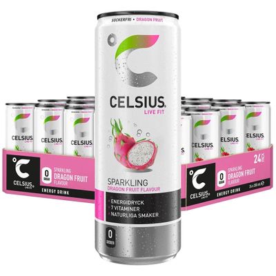 Celsius Dragon Fruit 24x355ml