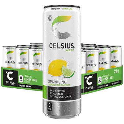 Celsius Lemon Lime 24x355ml