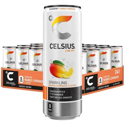 Celsius Mango Lemonade 24x355ml