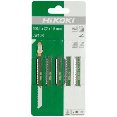 HiKOKI JW10R Sticksågsblad Trä 100,4x7,2mm (10TPI) 5st