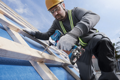 Bosch GDR 18V-215 Slagskruvdragare 18V (2x4,0Ah)