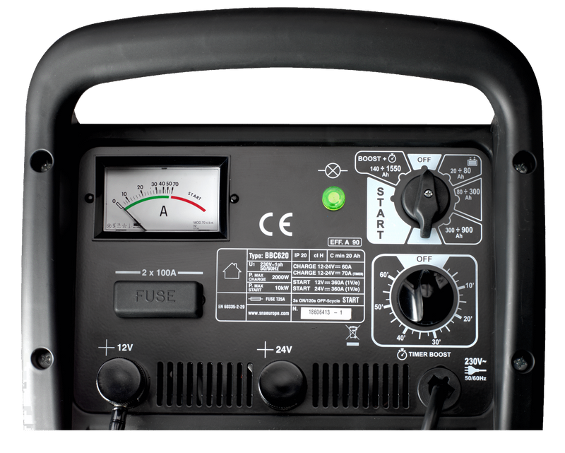 Bahco BBC620 Batteriladdare / Starthjälp 12-24V