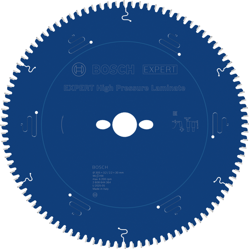 Bosch EXPERT High Pressure Laminate Sågklinga 305x3,2/2,2x30mm 96T