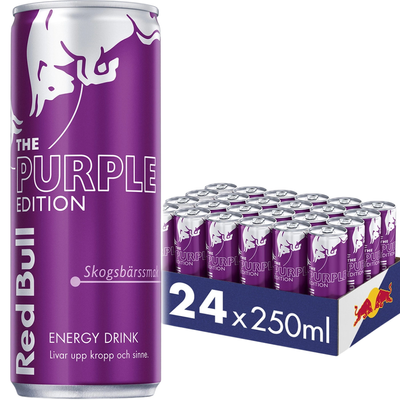 Red Bull Purple Edition 24x250ml Skogsbär