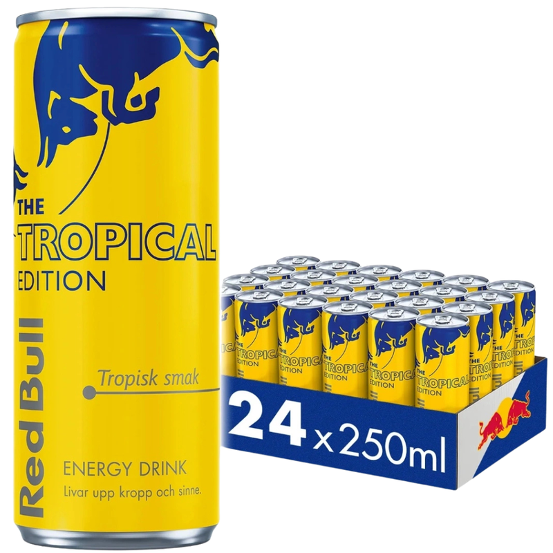 Red Bull Tropical Edition 24x250ml Tropisk