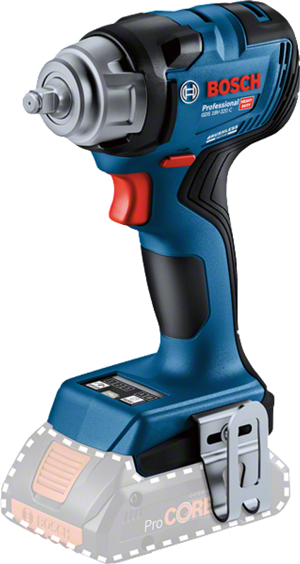 Bosch GDS 18V-320 C Mutterdragare 18V