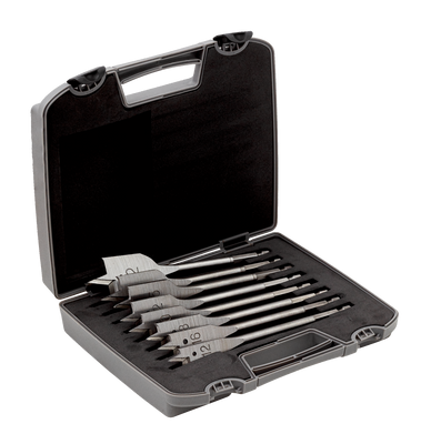 Bahco 9629 Flatborrsats 8 delar