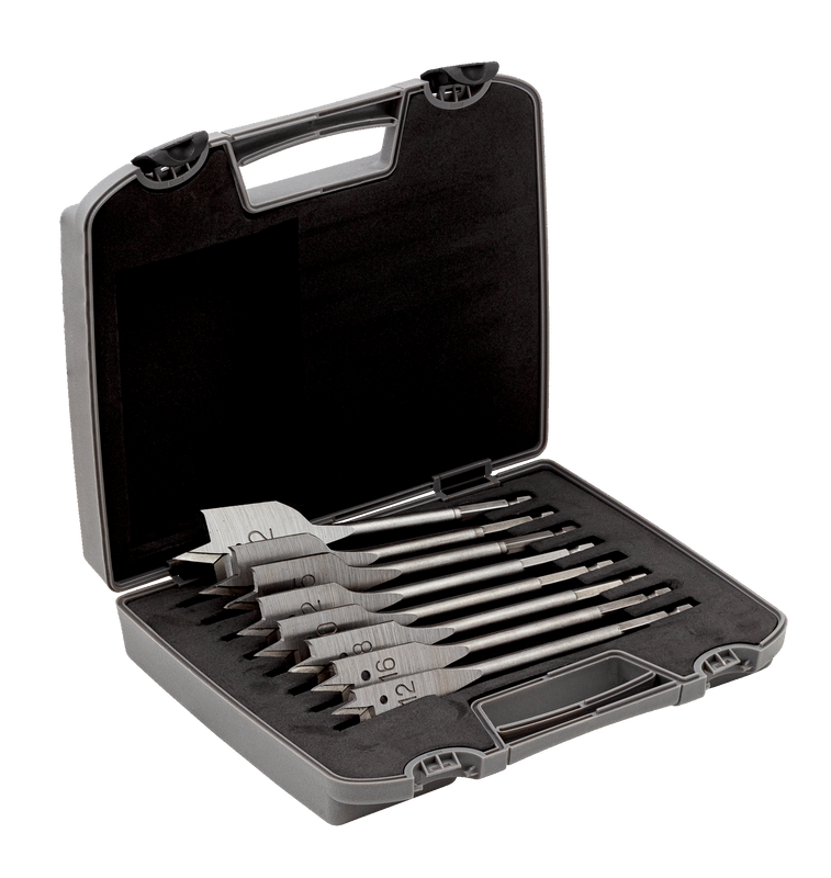 Bahco 9629 Flatborrsats 8 delar