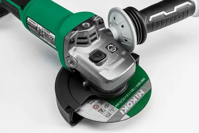 HiKOKI G1813DVF Vinkelslip 125mm 18V (2x5,0Ah)