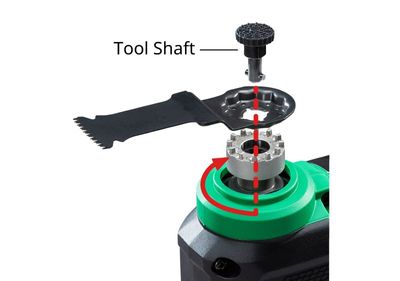 HiKOKI CV18DA Tool Shaft