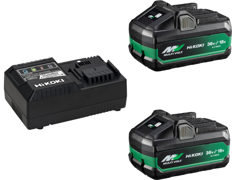 HiKOKI C3610DRA Kap-/gersåg 36V 255mm (2x4,0Ah)