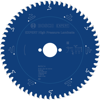 Bosch EXPERT High Pressure Laminate Cirkelsågklinga 210x2,8/1,8x30mm 60T