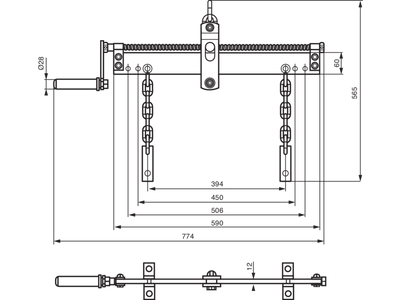 Bahco BH6AC1-680A Lyftok <680kg