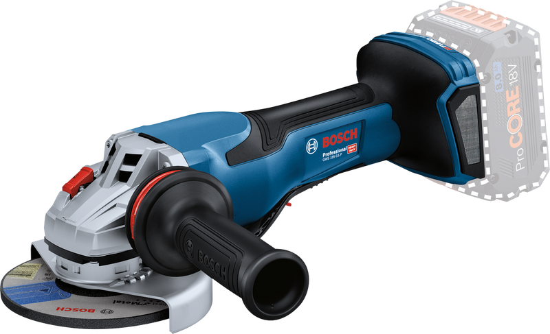 Bosch GWS 18V-15 P Vinkelslip 125mm 18V