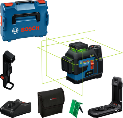 Bosch GLL 12V-100-33 CG 360 Laser Grön 12V (1x2,0Ah)