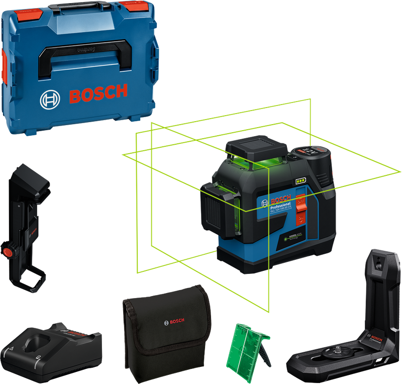 Bosch GLL 12V-100-33 CG 360 Laser Grön 12V (1x2,0Ah)