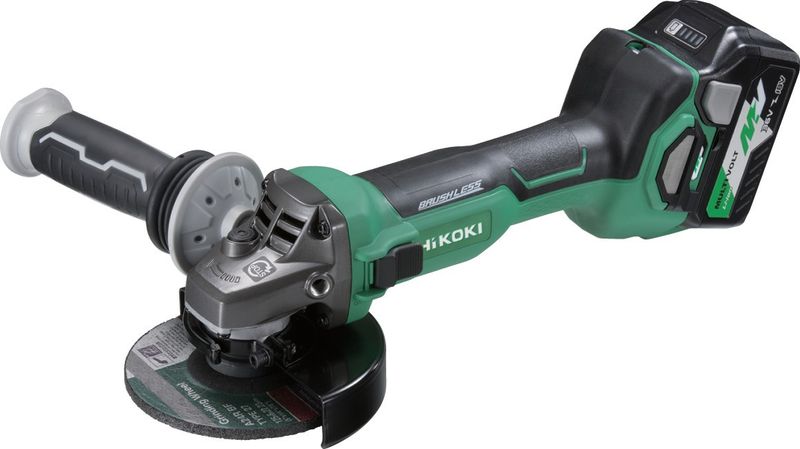 HiKOKI G3613DA Vinkelslip 125MM 36V (2x2,5Ah)
