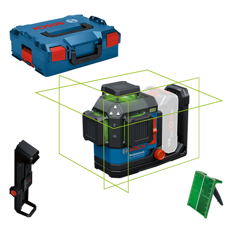 Bosch GLL 18V-120-33 CG 360 Laser Grön 18V