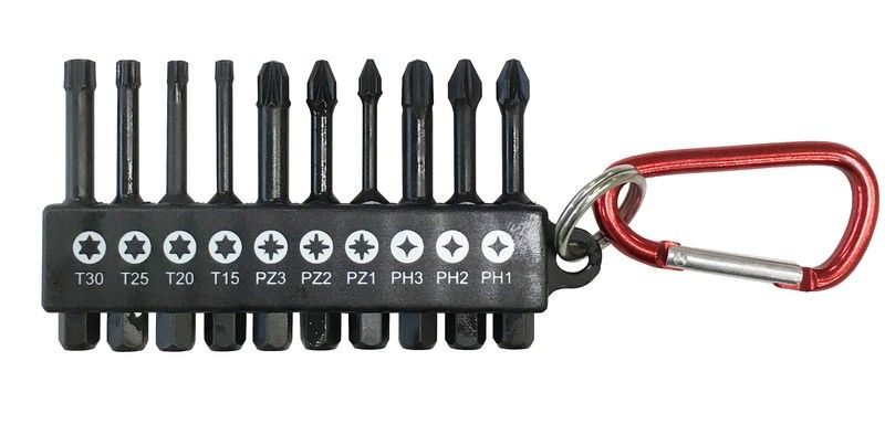 HiKOKI Bitsklips Impact 10 delar