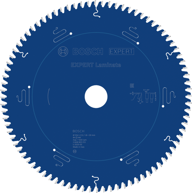Bosch EXPERT Laminate Sågklinga 254x2,5/1,8x30mm 84T