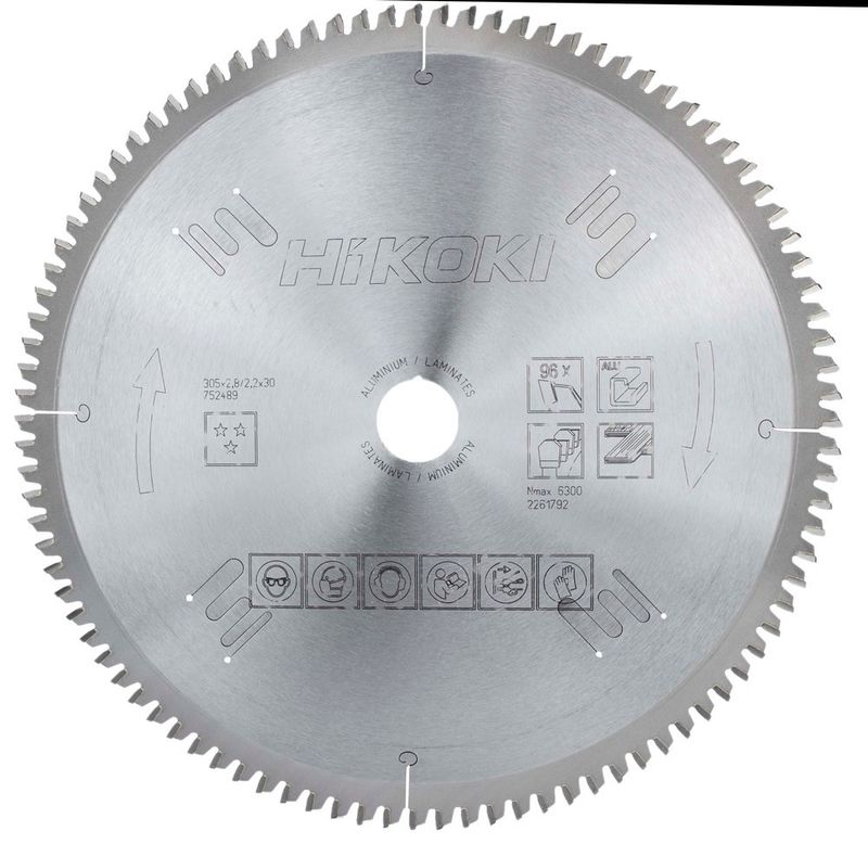 HiKOKI Sågklinga TCT Laminat Aluminium 305x30x2,8mm 96T