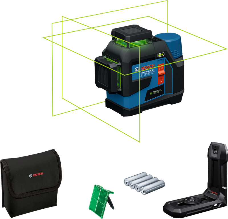 Bosch GLL 12V-100-33 CG 360 Laser Grön 12V
