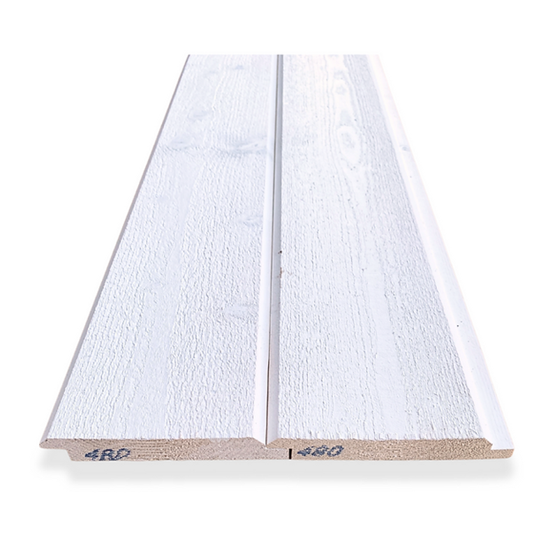 Falsad dubbelfas mellanstruken vit