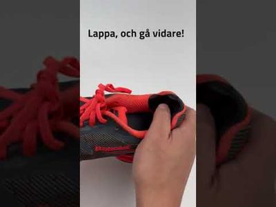 Korjaa kengän kanta itseliimautuvilla paikoilla