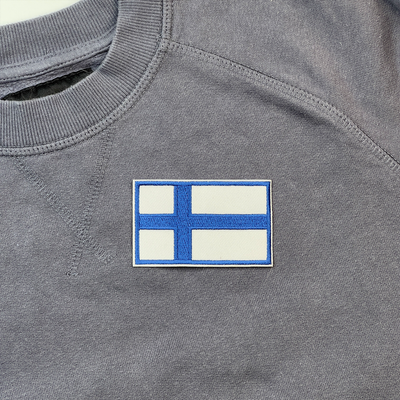 Finsk flagg - Tøymerke