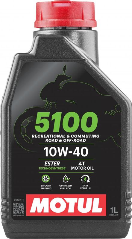 Motorolja Motul 5100 4T 10W-40 1L