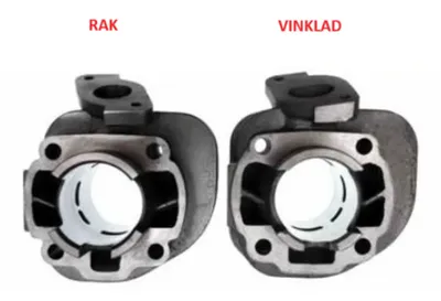 Cylinderkit 80cc Minarelli Vinklad 2T E2 (12mm)