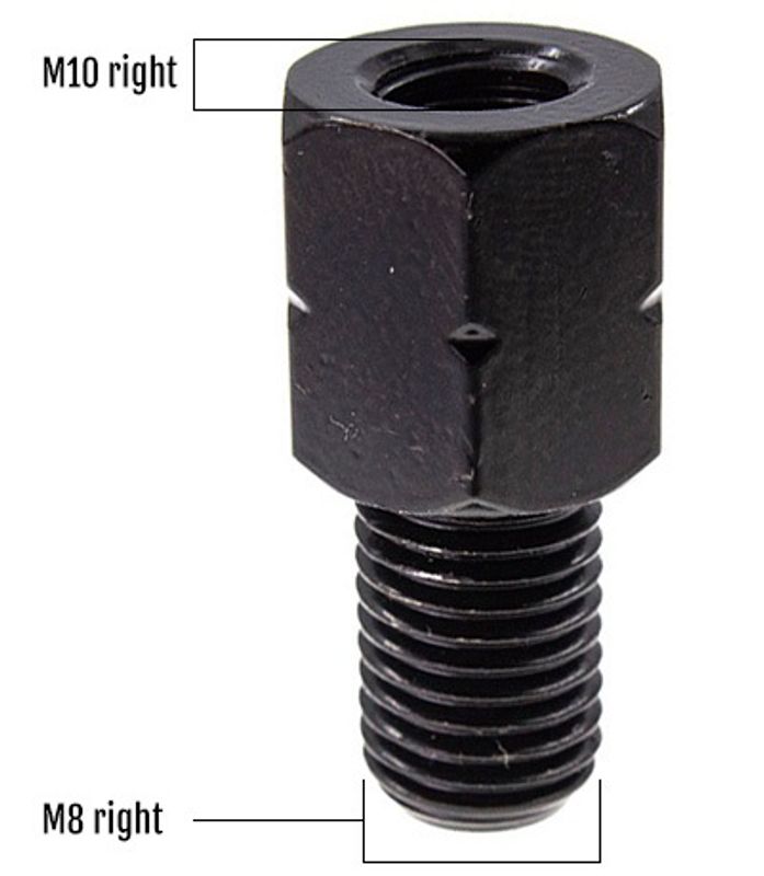 Adapter M8hö-M10hö