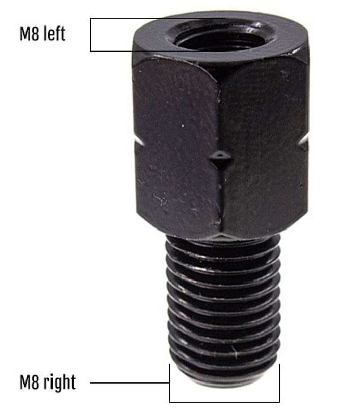 Adapter M8hö-M8vä