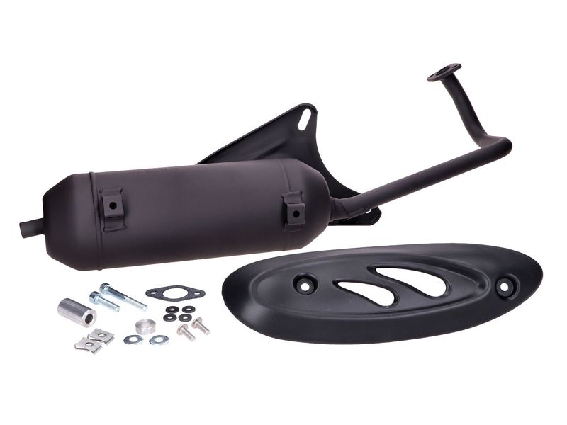 Avgasrör Tecnigas Silent Pro GY6 4T 50cc Kina Scooter