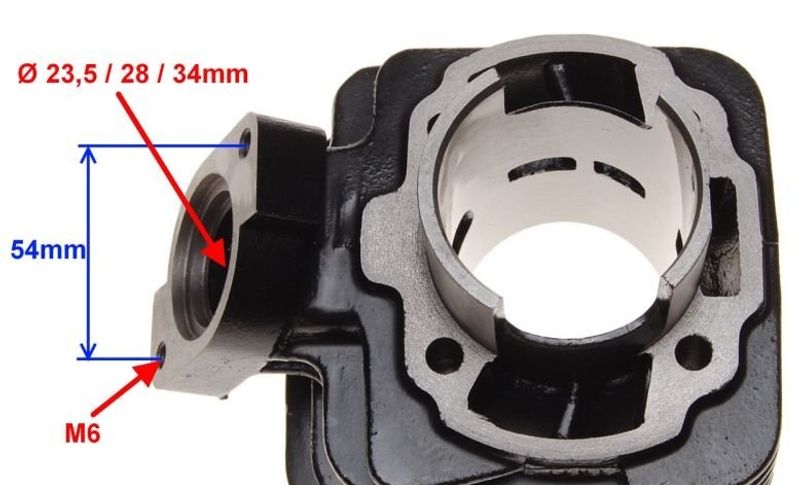 Cylinderkit 70cc Peugeot Speedfight 1-2 /Vivacity