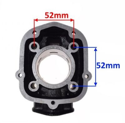 Cylinderkit 70cc Aprilia/Derbi/Gilera E2 (49mm hög kolv)