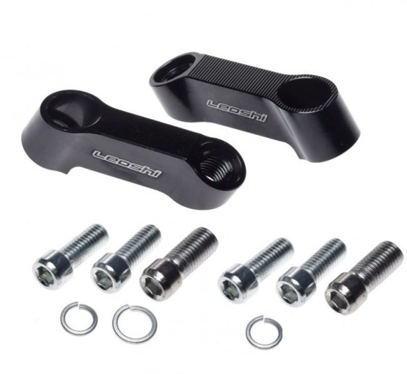 Förlängare Backspegel R+R Svart