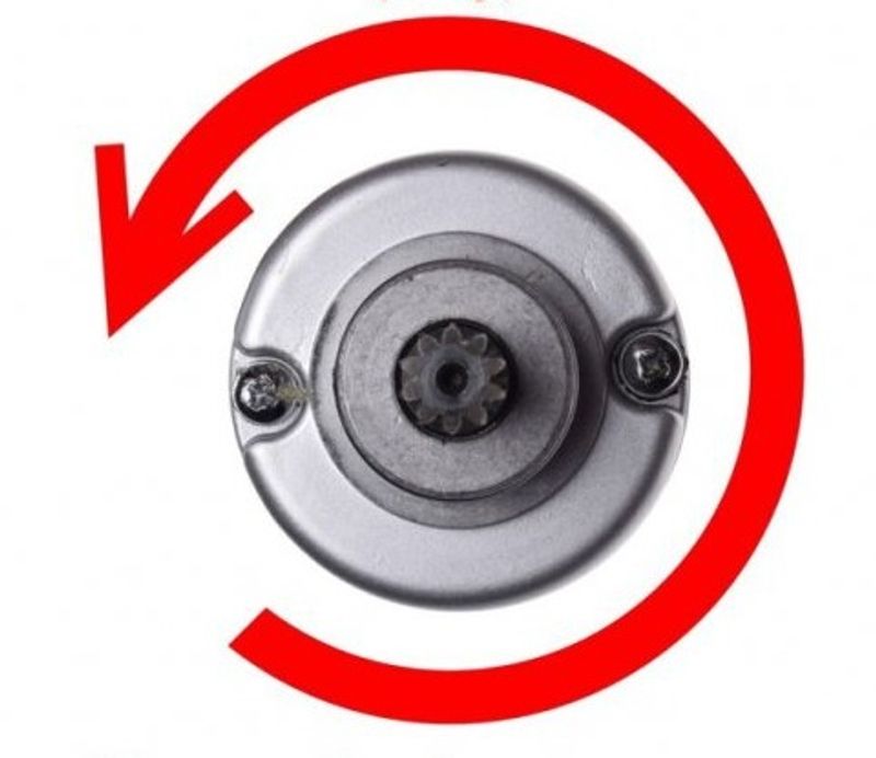 Startmotor Aprilia/Derbi/Peugeot/Kymco 50cc