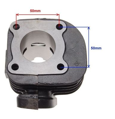 Cylinderkit 50cc Minarelli Vinklad 2T (10mm)