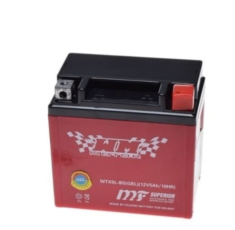 Batteri WTX5L-BS GEL 12V 5Ah